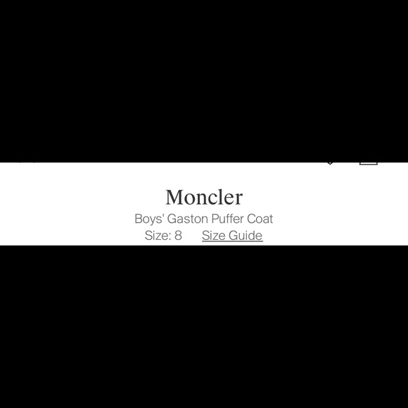 Authentic kids moncler jacket from therealreal - Picture 3 of 13